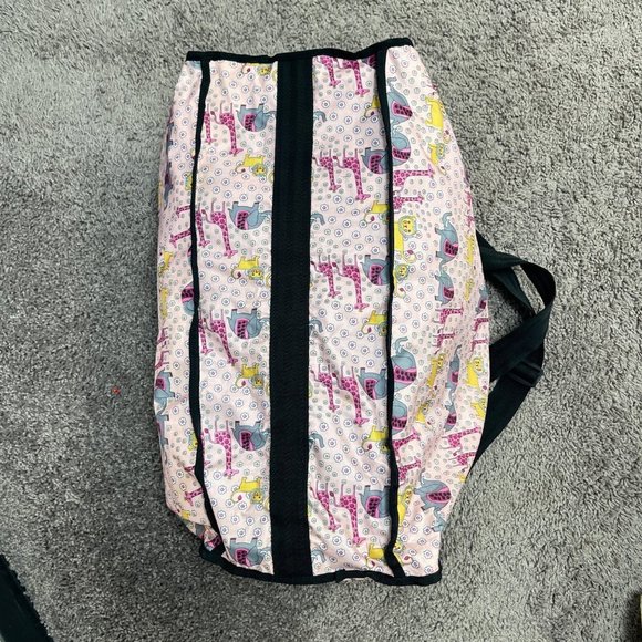 LeSportsac Pink Animal Noah's Ark Print Duffle Bag - Picture 4 of 9